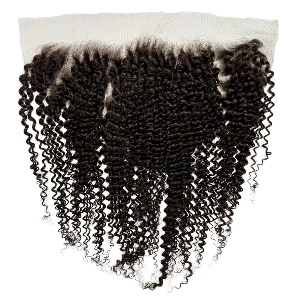 13x6 Jerry Curly Transparent Frontal