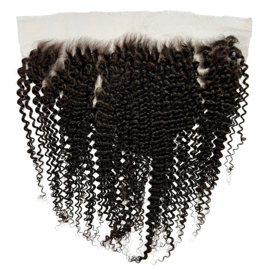 13x6 Jerry Curly Transparent Frontal