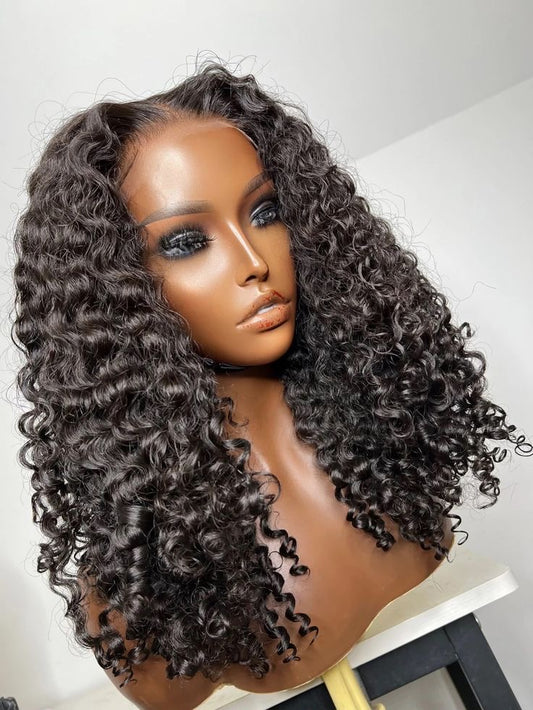 13x6 Transparent Burmese Curly Wig – Raw Burmese
