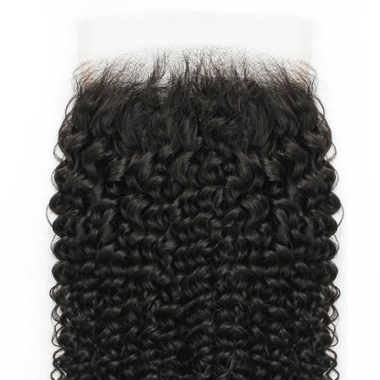 5x5 Jerry Curly Raw Transparent Closure