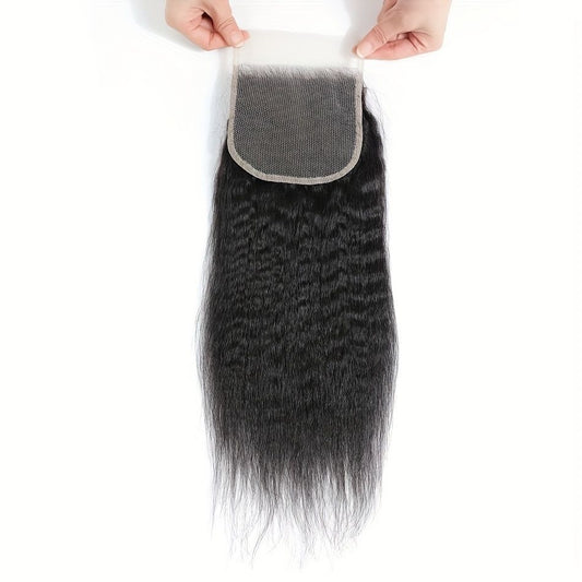 5X5 Kinky Straight Transparent Closure – Raw Vietnamese